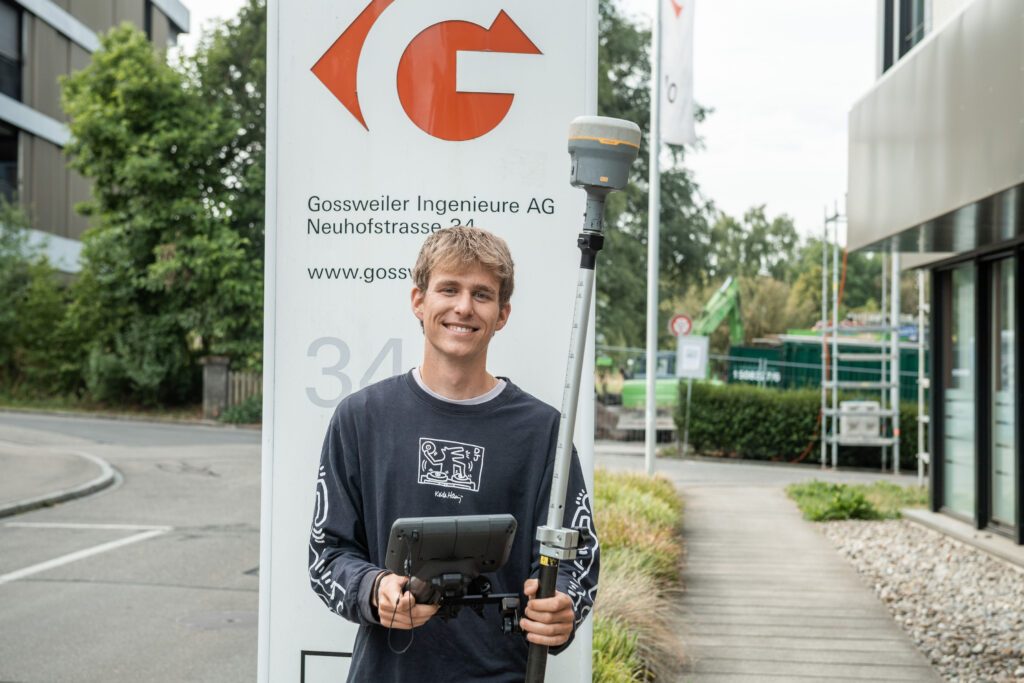 Foto von Marco Kurz, Geomatiker EFZ