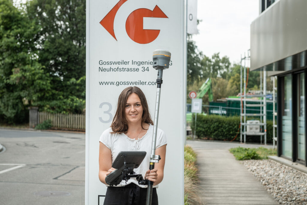 Foto von Julia Kägi, Geomatikerin EFZ
