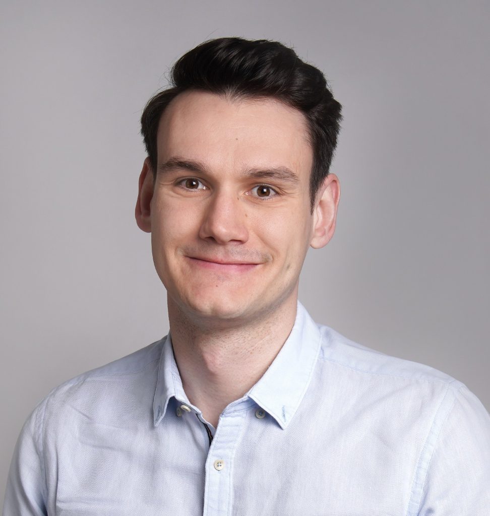 Porträt von Luca Siegrist, Mitarbeiter der Gossweiler Ingenieure AG.