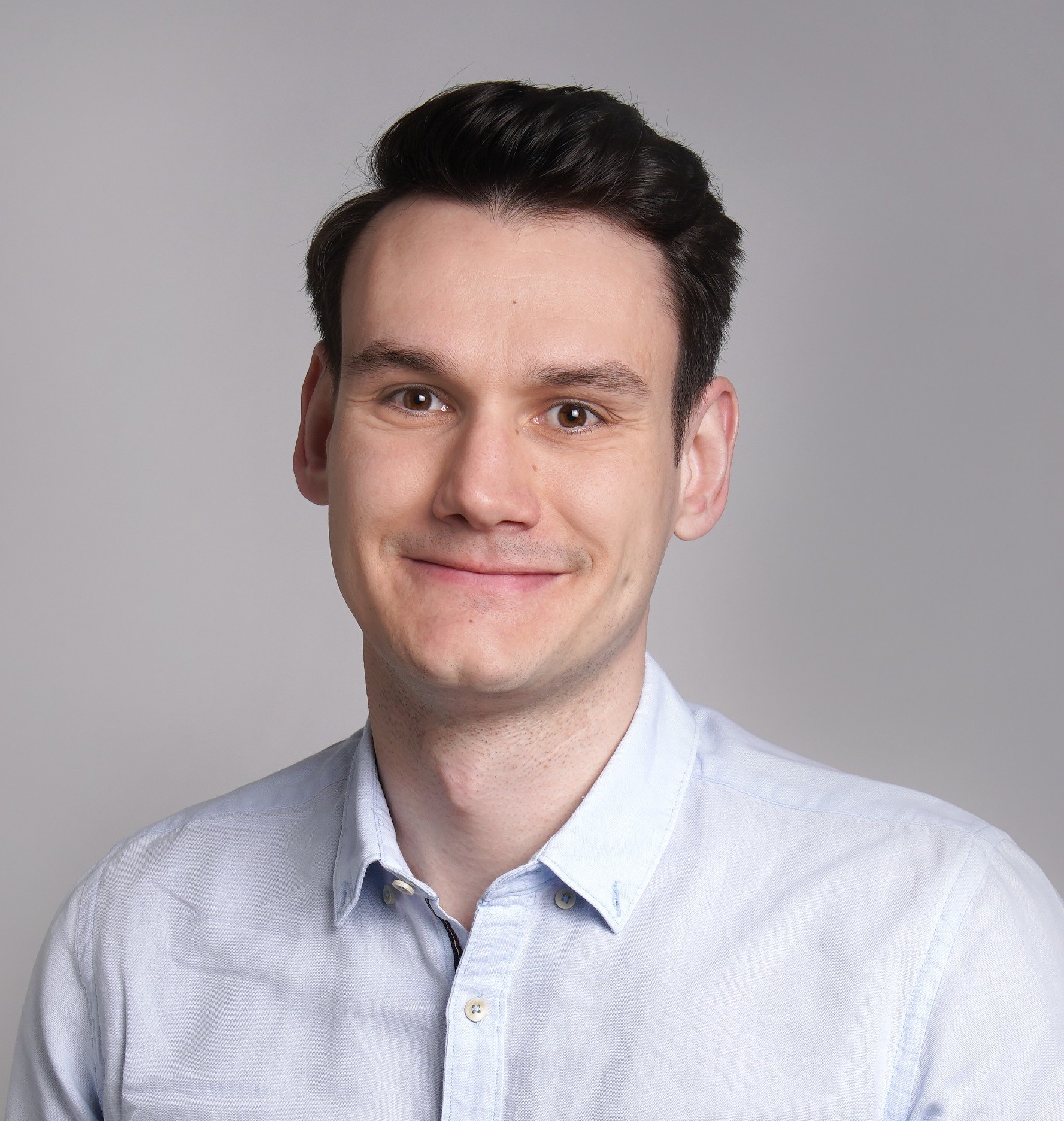 Porträt von Luca Siegrist, Mitarbeiter der Gossweiler Ingenieure AG.